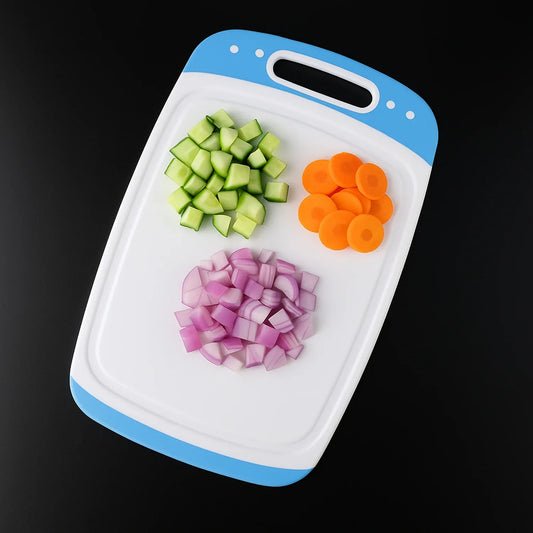 Ganesh Vegetables And Fruits Cutting Chopping Board Plastic Chopper Cutter Board (1 Pc) - Zidbik