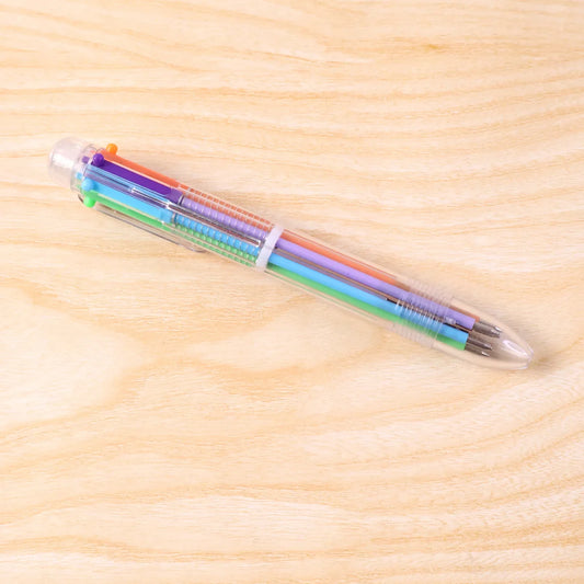 6-in-1 Multicolor Ball Point Pen - Zidbik