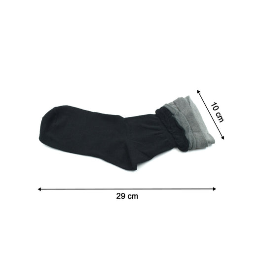 7355 Socks Breathable Thickened Classic Simple Soft Skin Friendly - Zidbik
