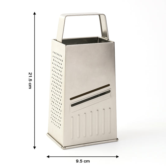 Supermom Premium 5-in-1 Stainless Steel Grater And Slicer - Zidbik