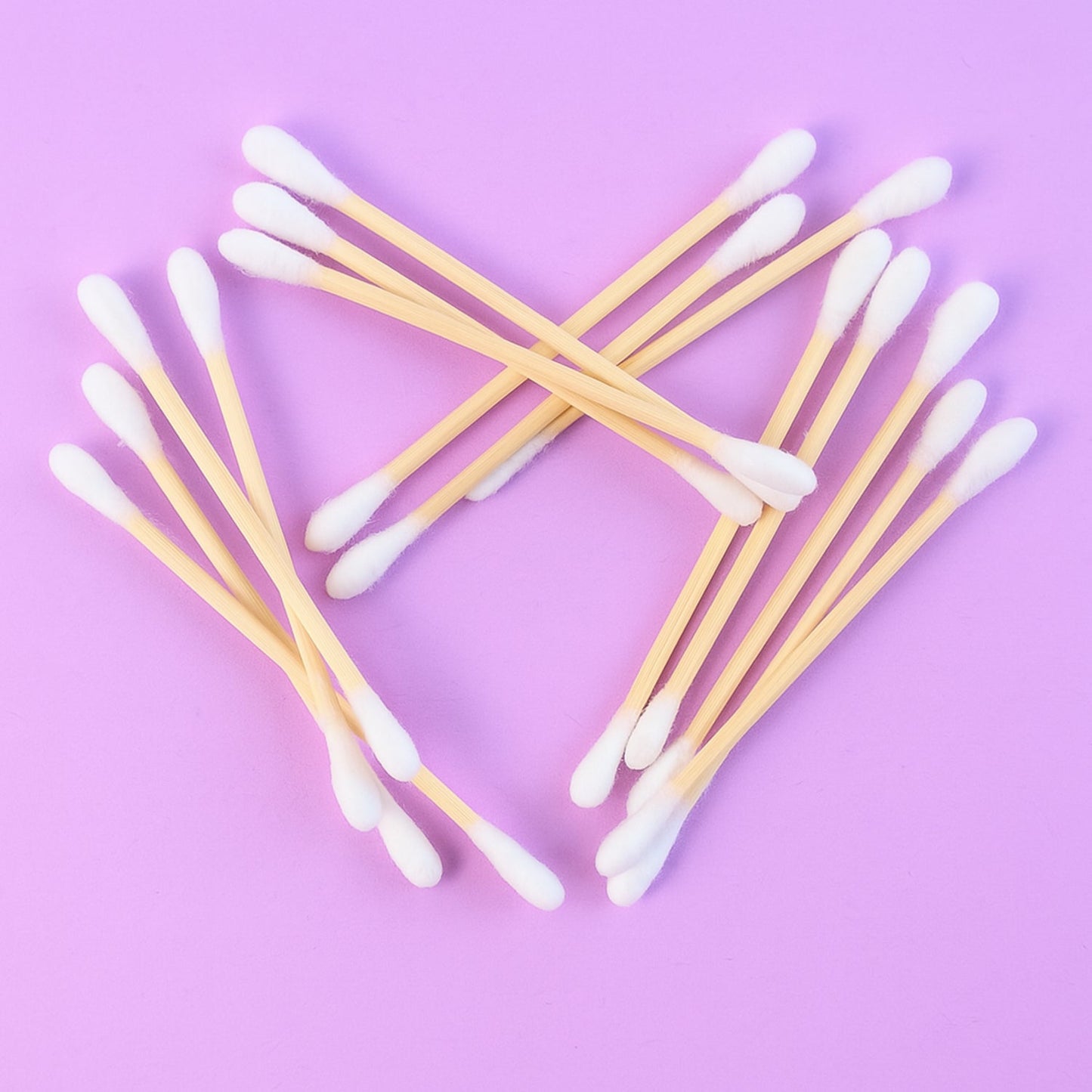 Eco-friendly Wooden Cotton Ear Buds (1 Pkt 100 Pcs Approx) - Zidbik