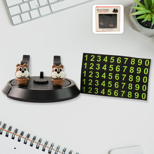 Multipurpose Car Dashboard Mobile Phone Holder Stand (1 Pc) - Zidbik