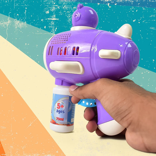 Space Bubble Gun Toy For Kids (With Solution) - Zidbik