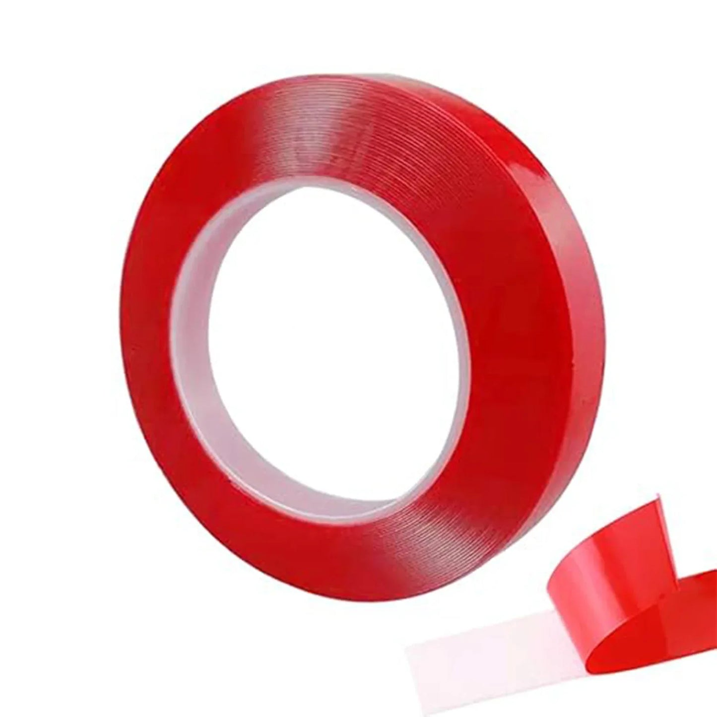 Heavy Duty Transparent Acrylic Foam Mounting Tape (3 Mtr Approx 1 Pc) - Zidbik