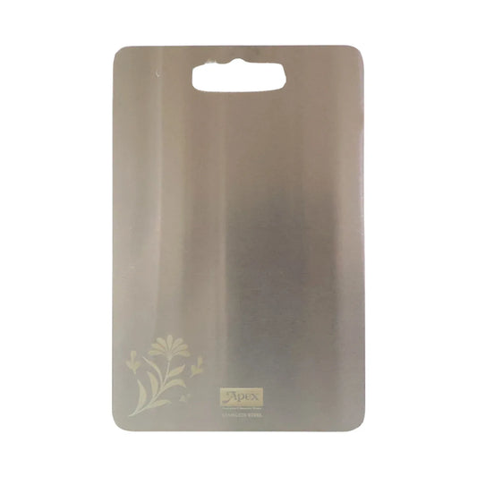 Apex Stainless Steel Multipurpose Small Chopping Cutting Board (210x320mm 1 Pc) - Zidbik