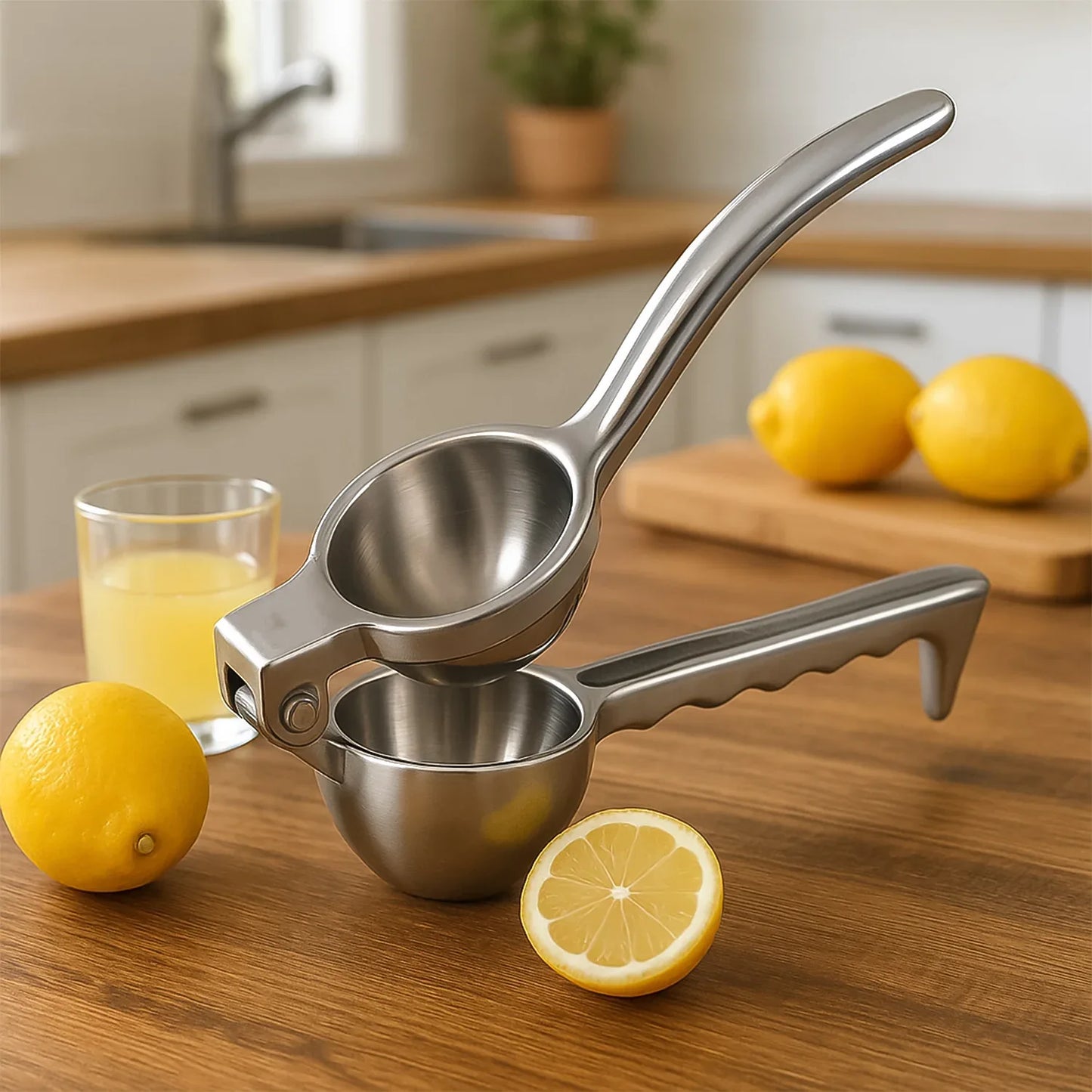 Supermom Aluminum Lemon Squeezer (1 Pc) - Zidbik