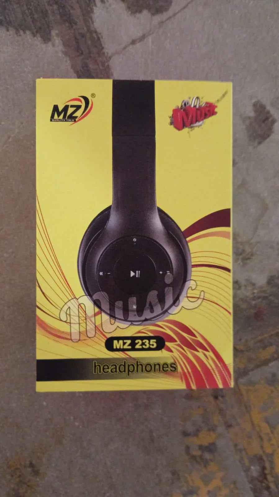 13052 Wireless Headphone Over The Head Bluetooth Headset Foldable Headband Hands-free With Calling Function (1 Pc) - Zidbik