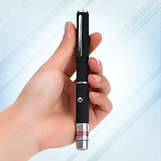 High-power Laser Pointer Pen With 2 Aa Batteries (1 Set) - Zidbik