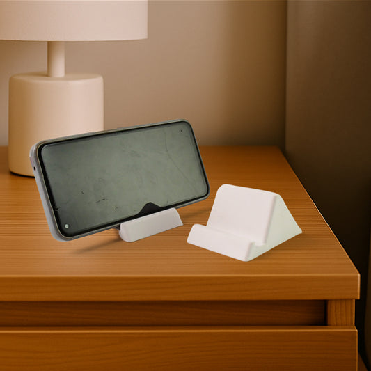 Compact Plastic Mobile Phone Holder Stand (2 Pc Mix Color) - Zidbik