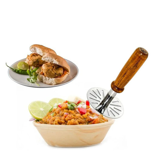 0066 Paubhaji Masher Used In All Kinds Of Household And Kitchen Places For Mashing And Making Paubhajis. - Zidbik
