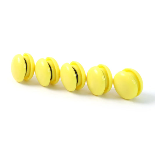 Strong Round Fridge Whiteboard Magnet - (10 Pc Set) - Zidbik