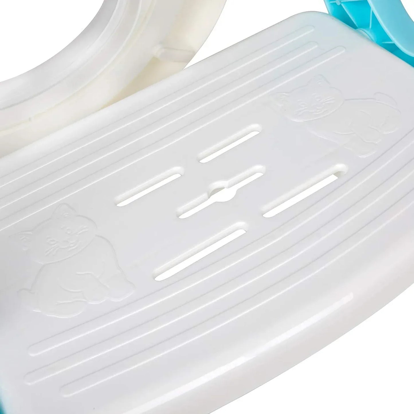 2-in-1 Potty Training Seat with Ladder for Kids | Baby Toilet Seat with Step Stool & Soft Cushion (Anti-Slip) - Zidbik