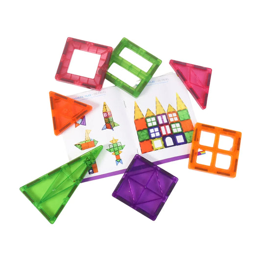 Magnetic Building Tiles - (32pc Set) - Zidbik