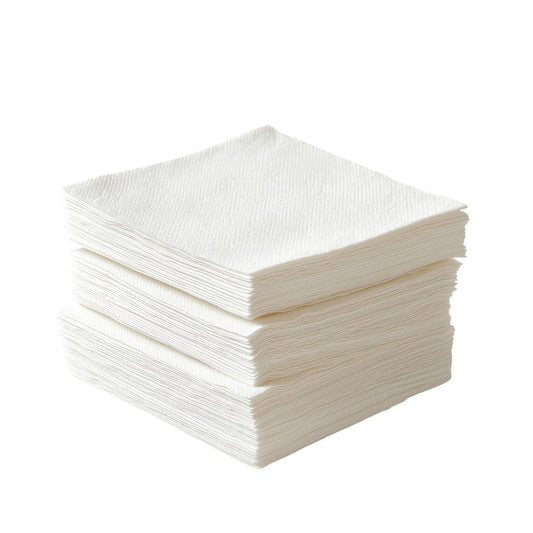 Soft Absorbent Disposable Tissue Napkins Paper (75 Pc) - Zidbik