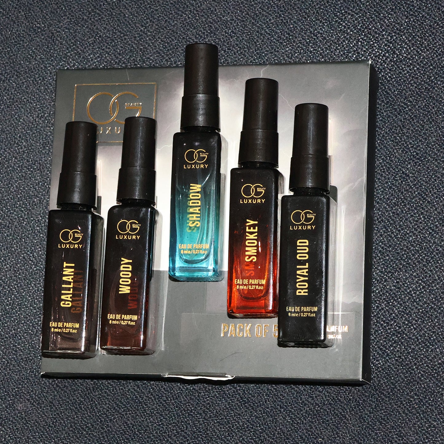 Og Beauty Luxury Perfume Combo Pack (8 Ml 5 Pc) - Zidbik