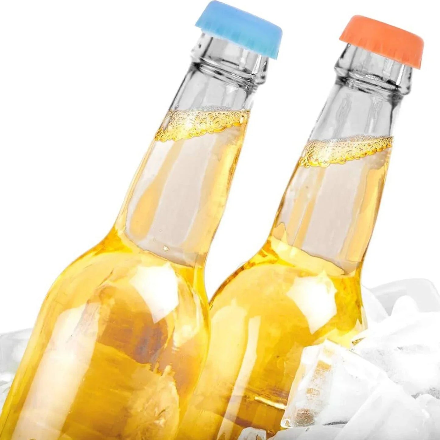 4789 Beer Savers Caps 6pc Used In Soda And Cold-drink Bottles For Covering Bottle Mouth. - Zidbik