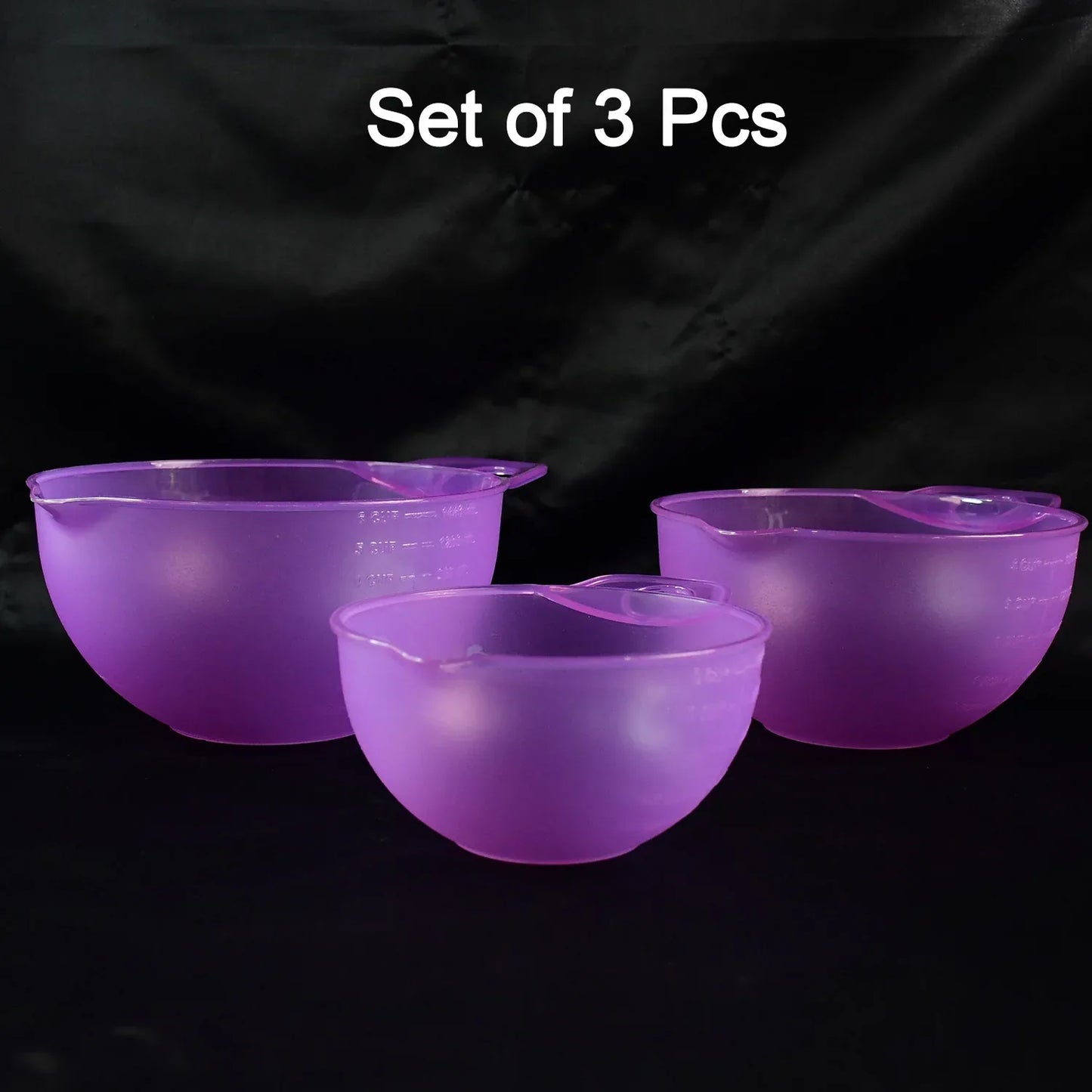 Apex Mix Measure Prep Bowl Set 3 Pieces - Zidbik