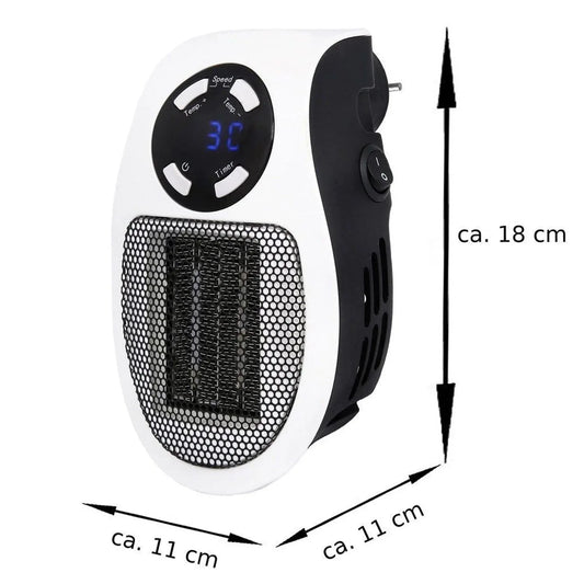 6033 Portable Electric Heater Mini Fan Heater Desktop Household - Zidbik