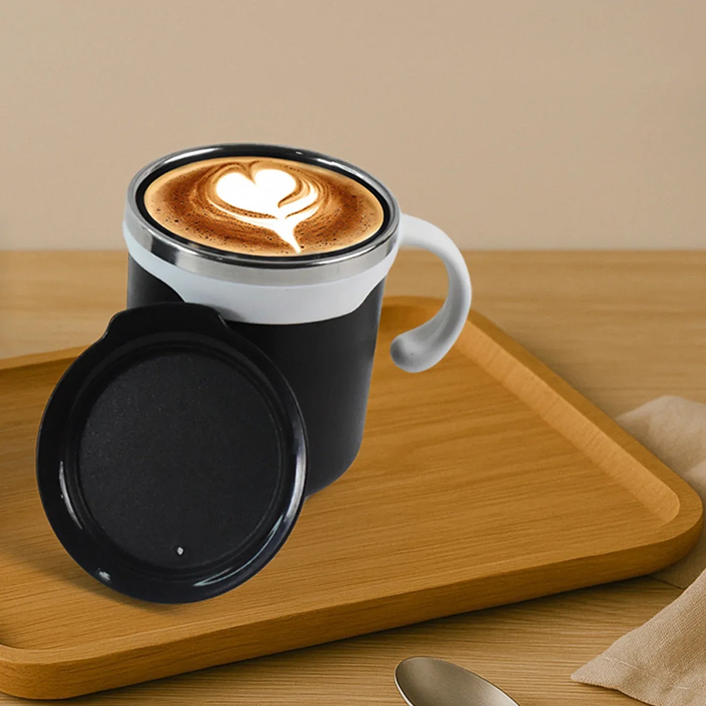 2 Pcs Premium Mocha Mug Set 250 Ml - Zidbik