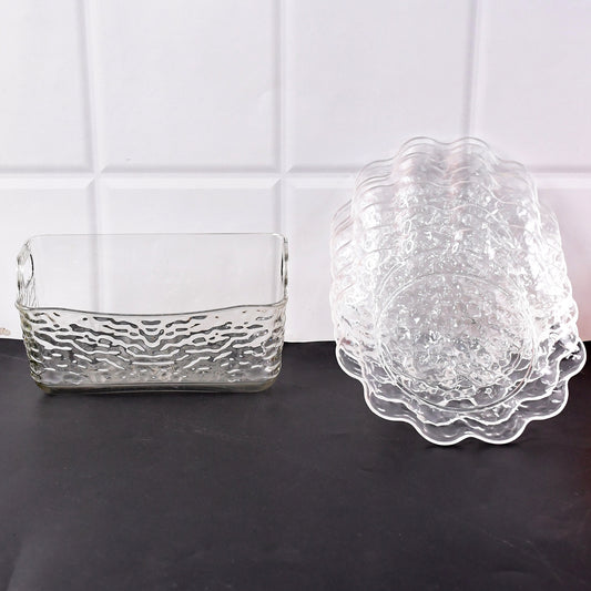 9 In 1 Plastic Bowl With Serving Tray Plates Set - Zidbik