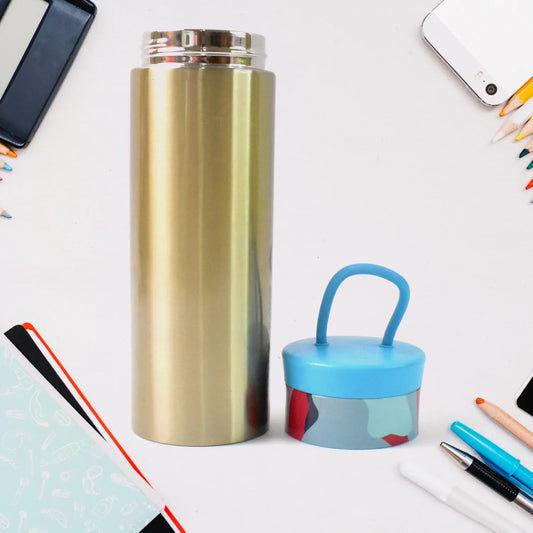 Stainless Steel Double Wall Water Bottle (300ml) - Zidbik