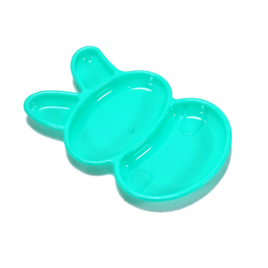 7101 Rabbit Shape Dish 6 Pcs For Kids (Multicolor) - Zidbik