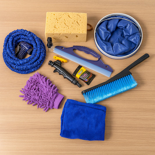 Premium 9-in-1 Car Washing And Cleaning Kit (Set) - Zidbik