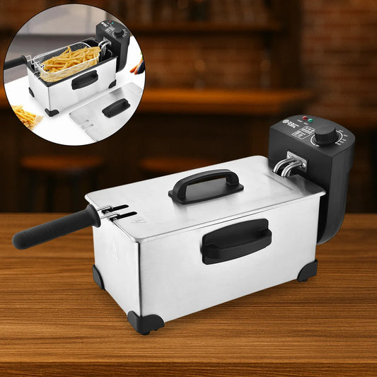 Orbit Heavy Duty 2000w Deep Fryer With 3.5 Litre Oil Capacity - Zidbik