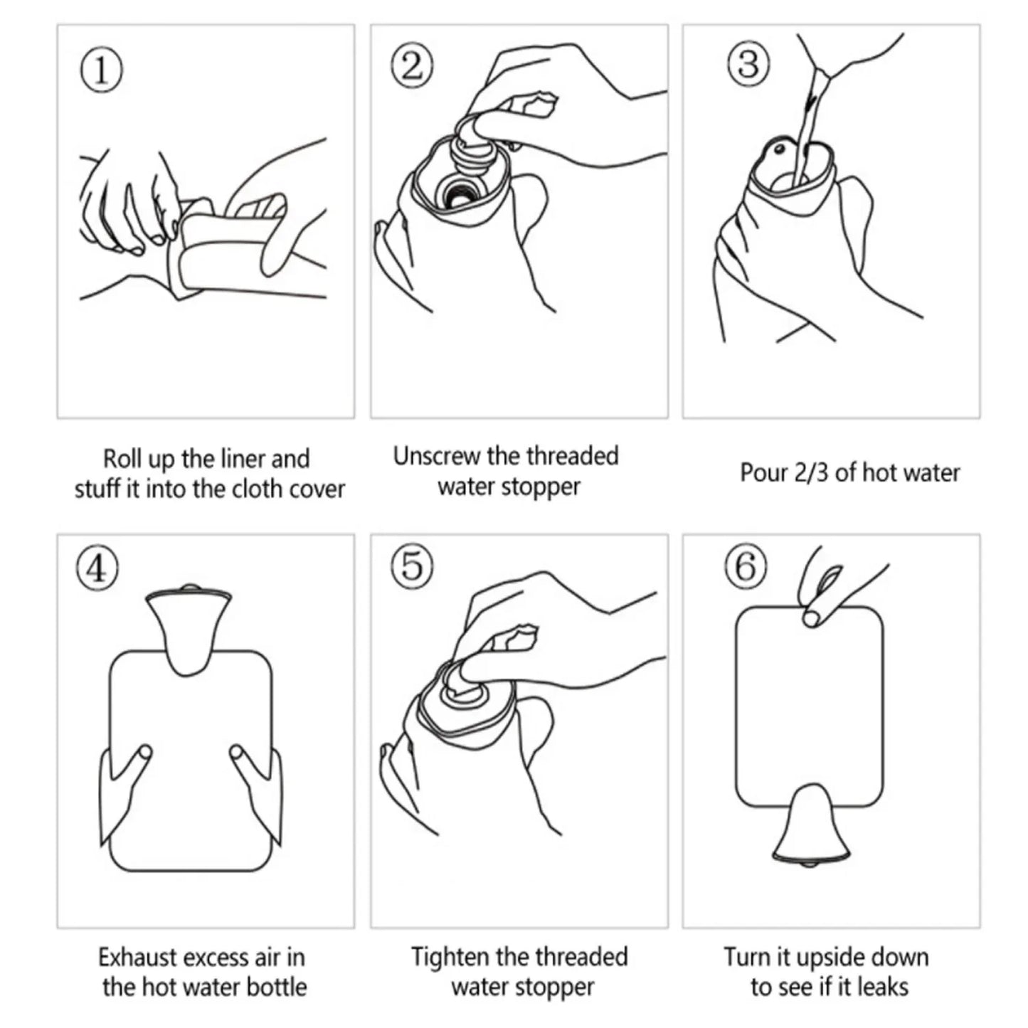 6738 Mix Design Printed Small Hot Water Bag For Pain Relief Neck Shoulder Pain And Hand Feet Warmer Menstrual Cramps Hot And Cold Therapy Leak Proof Pad (1 Pc) - Zidbik