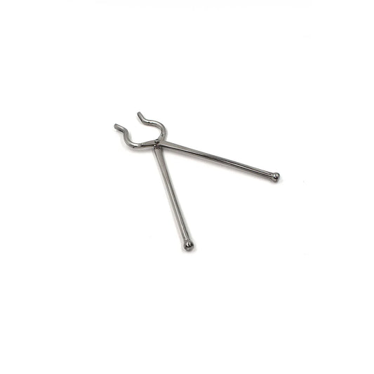 8112 Ganesh Premium Quality Unbreakable Stainless Steel Goti Sandsisansipakkadpincerchimtatongsutensil Holder Smart Kitchen Tool - 8mm - Zidbik