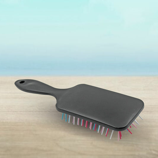 8482 Massage Comb Massage Hair Brush Ergonomic Matt Disappointment For Straight Curly Hair Cushion Curly Hair Comb For Detangling Professional Comb For Men And Women For All Hair Types Home Salon Diy Hairdressing Tool (1 Pc) - Zidbik