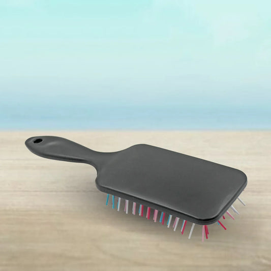 8482 Massage Comb Massage Hair Brush Ergonomic Matt Disappointment For Straight Curly Hair Cushion Curly Hair Comb For Detangling Professional Comb For Men And Women For All Hair Types Home Salon Diy Hairdressing Tool (1 Pc) - Zidbik