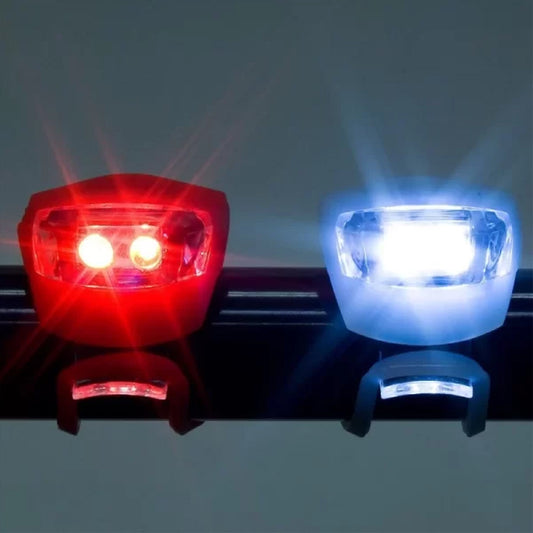 Silicone Led Bike Light Set (2 Pcs Set) - Zidbik