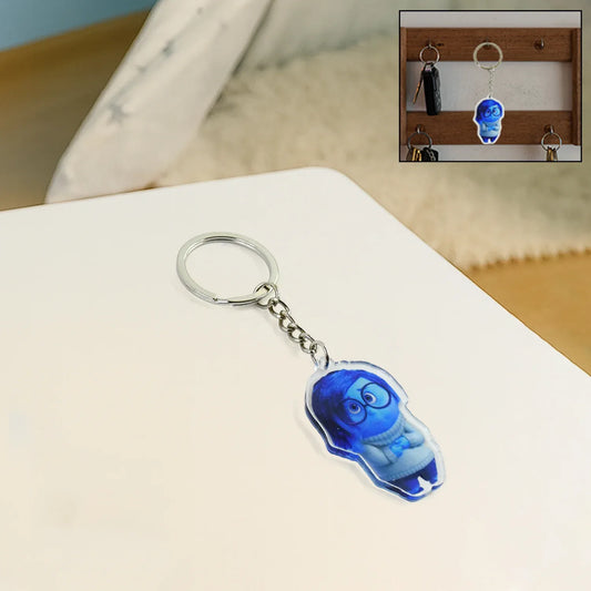 Cartoon Character-themed Acrylic Keychain (1 Pc) - Zidbik