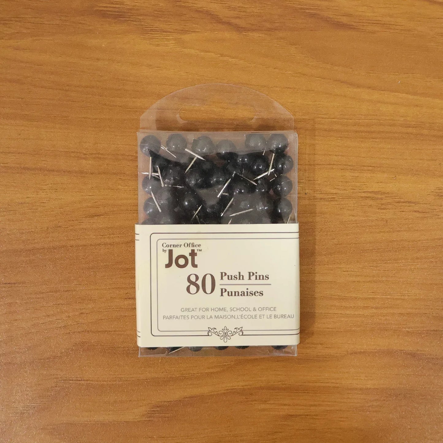 Round Head Push Pins (80 Pc Set) - Zidbik