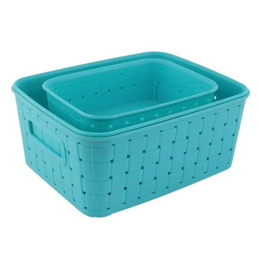 2270 Multipurpose Smart Shelf Basket Storage Basket (Set 3 Pc) - Zidbik