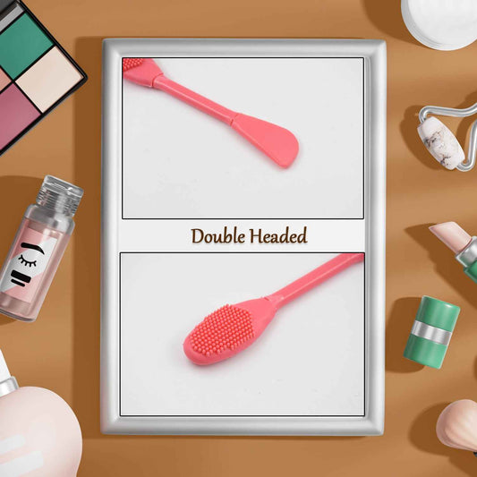 2 In 1 Silicone Face Mask Brush - Double-Headed Applicator for Effortless Skincare