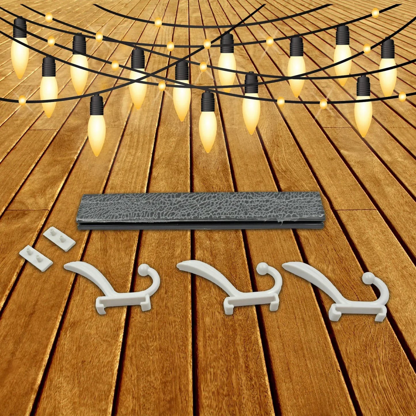 7571 Cloth Hanger Wall Door Hooks Rail For Hanging Clothes For Hanging Hook Rack Rail Extra Long Coat Hanger Wall Mount For Clothes Jacket Hats 6 Hook - Zidbik