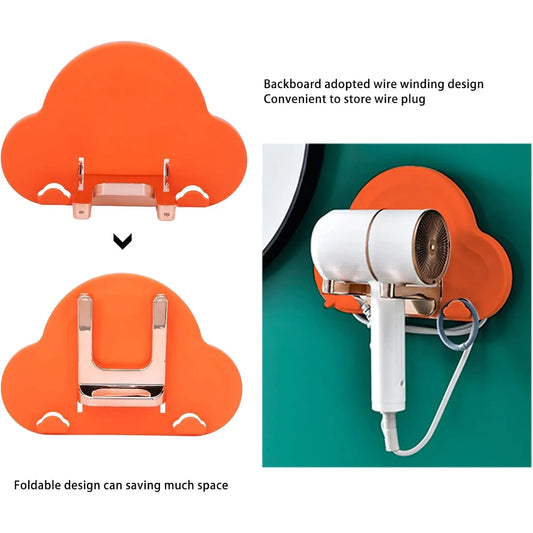 Hair Dryer Holder Stand Frame (1 Pc) - Zidbik