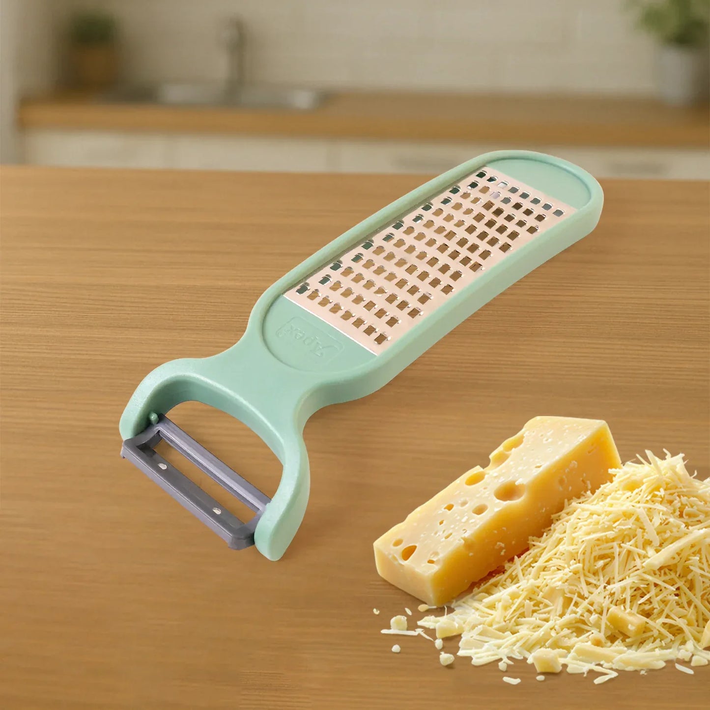 Apex 2-in-1 Vegetable Grater Peeler Combo Tool - Zidbik