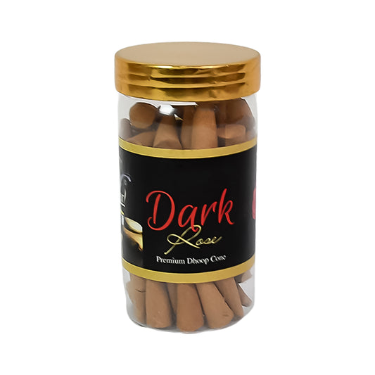 Dark Rose Dhoop Cones Premium Dark Rose Dhoop (120 Gm.) - Zidbik