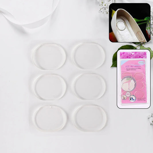 Silicone Shoe Insoles Pads Mat Silicone Heel Pads (1 Pair) - Zidbik