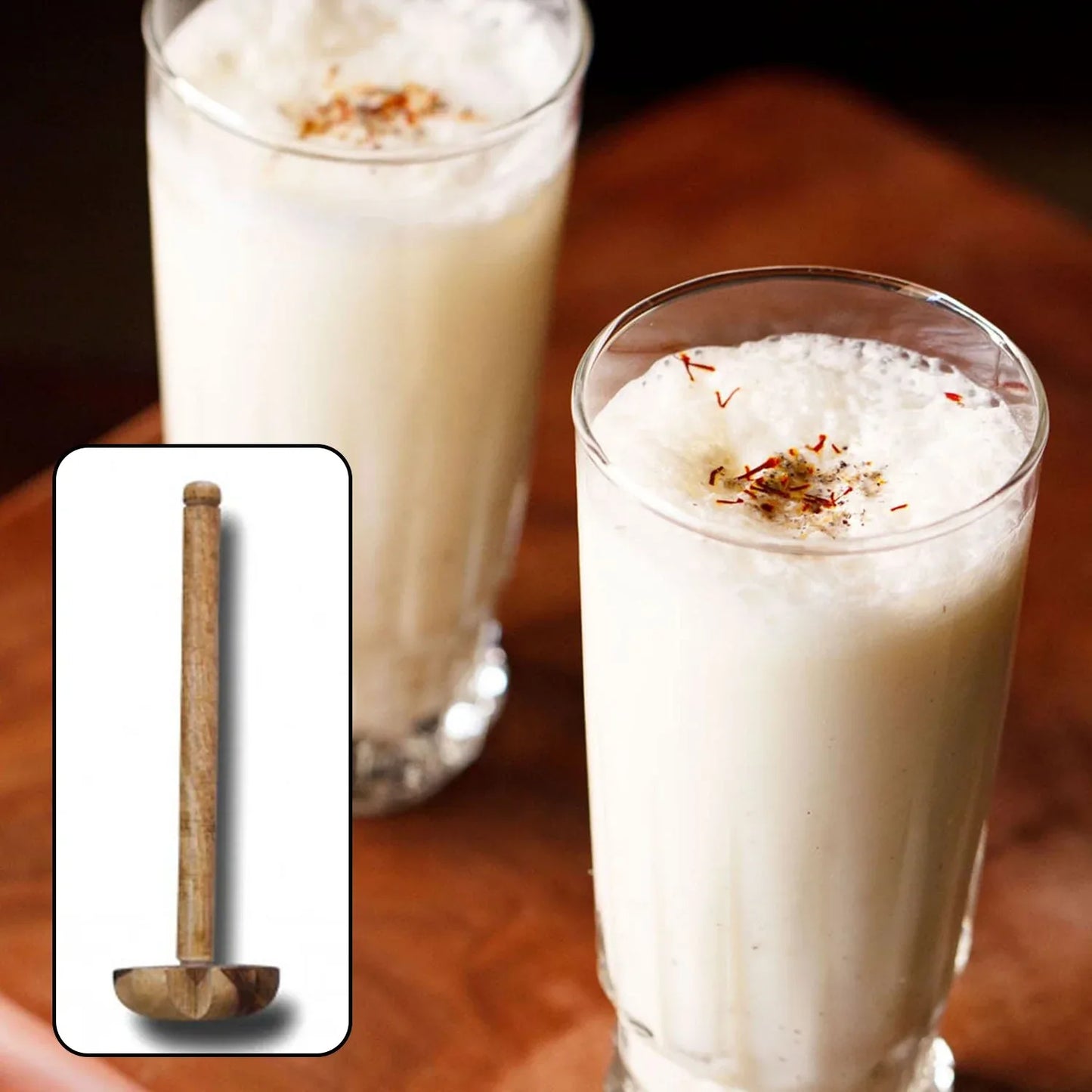 2653 Wooden Blender For All Kitchen Purposes. - Zidbik