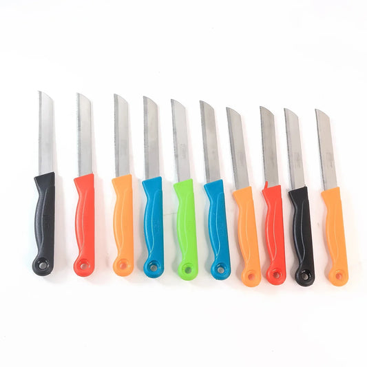 Supermom Stainless Steel Kitchen Laser Knife (10 Pc Set) - Zidbik