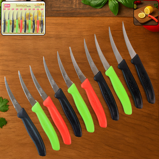 Supermom Stainless Steel Lemon Knife (10 Pc Set)