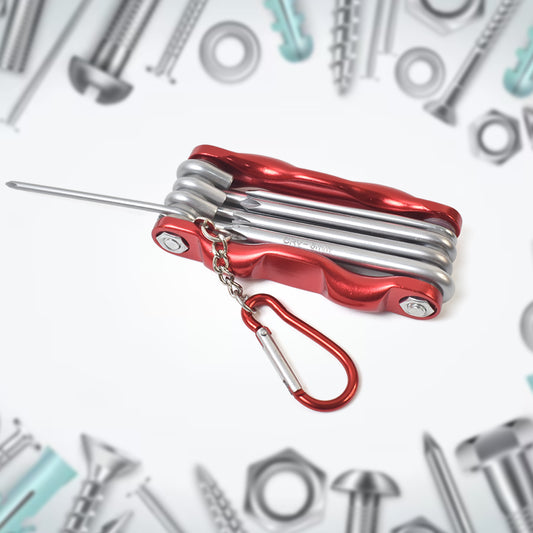 Portable 8 In 1 Multifunctional Cycling Bike Repair Tool Set Wrench Screwdriver Tools - Zidbik