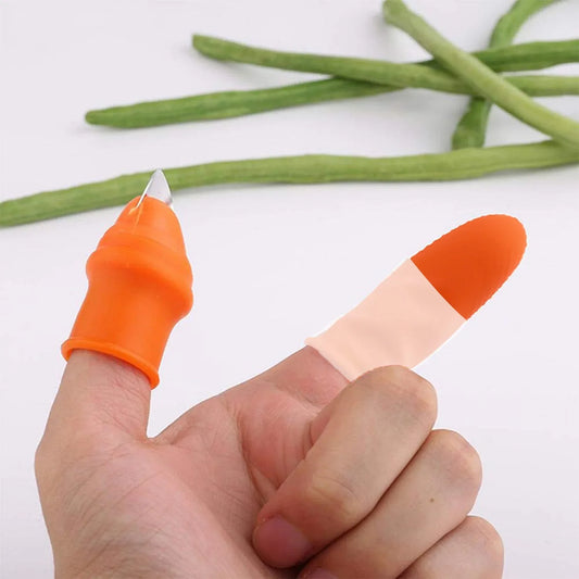 2662 Vegetable Thumb Cutter And Tool With Effective Sharp Cutting Blade System. - Zidbik
