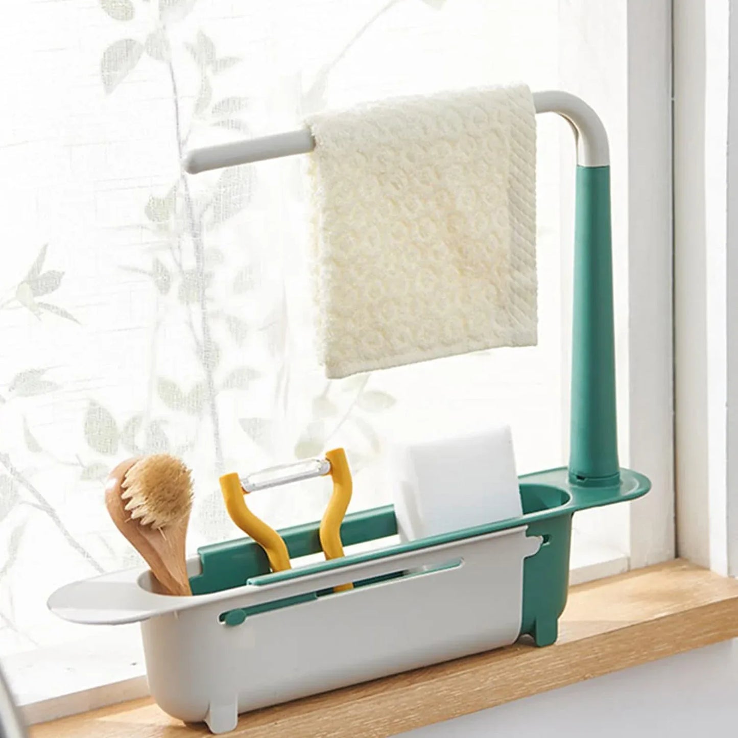 2370 Expandable Kitchen Drying Basket Rack For Kitchen Use (Moq-120) - Zidbik