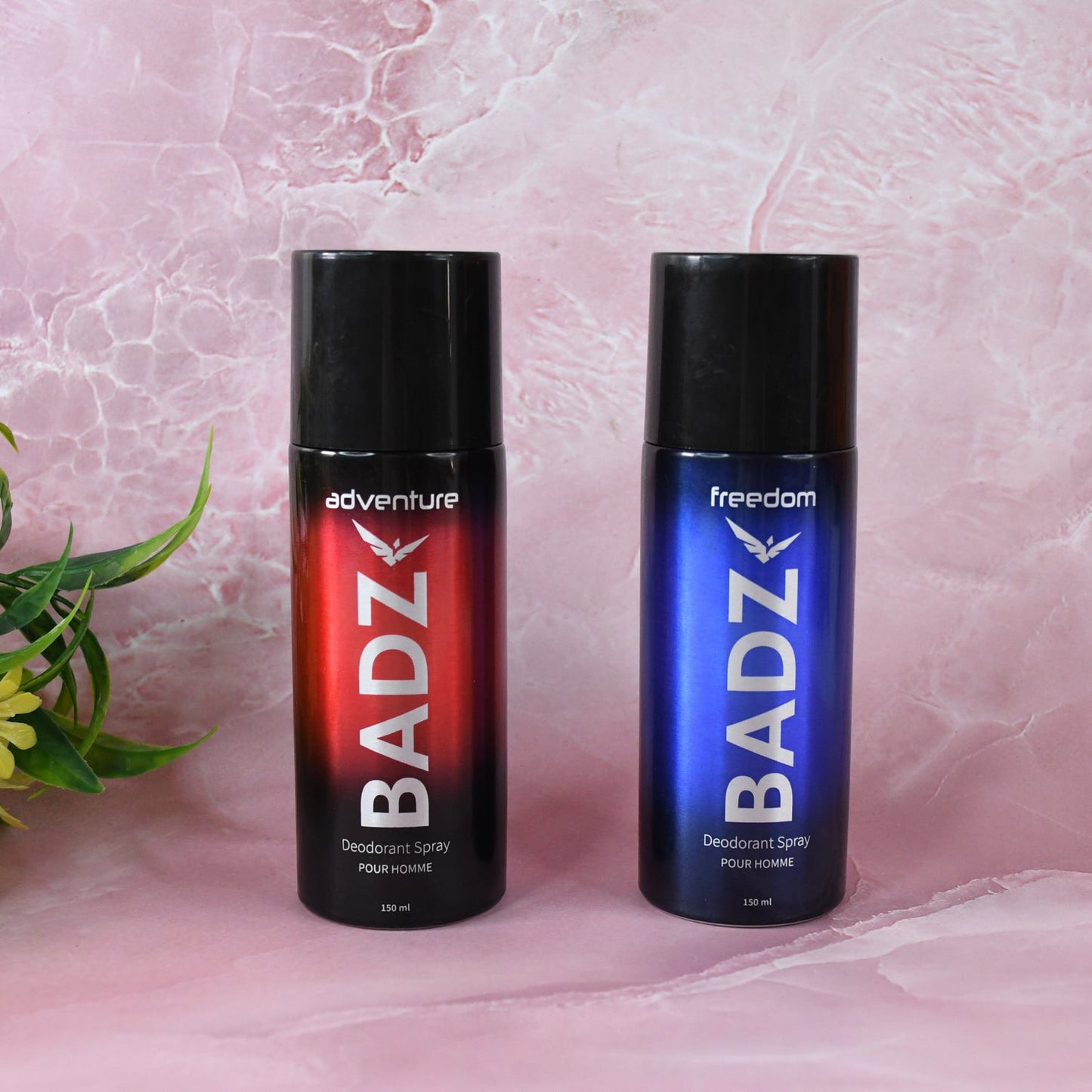 Mens Deodorant Body Spray 150ml (Adventure Freedom Variant 1 Pc Random Mix) - Zidbik