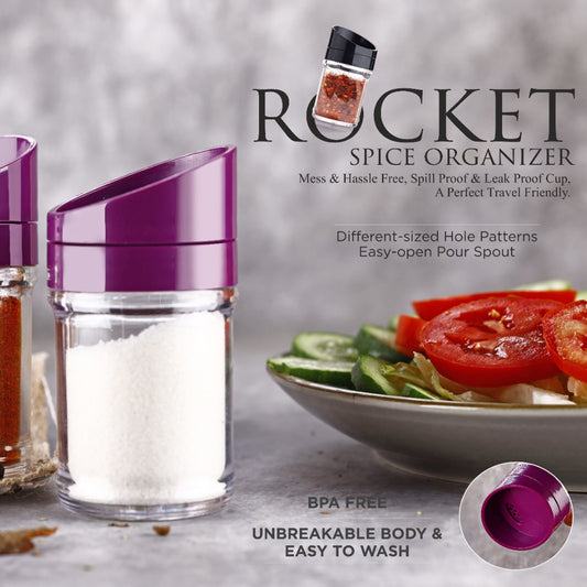 Apex Slant-lid Kitchen Storage Jar Set (2 Pc) - Zidbik